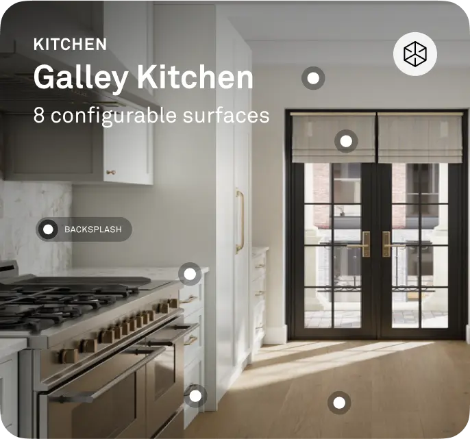 galley kitchen